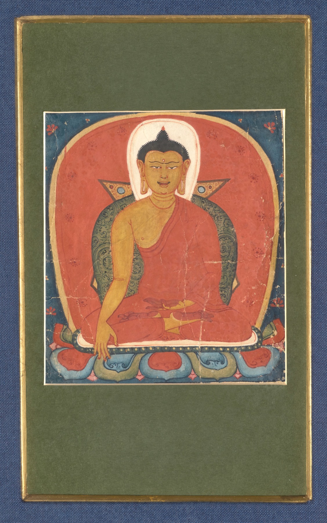 Illumination from a Tibetan Buddhist Manuscript