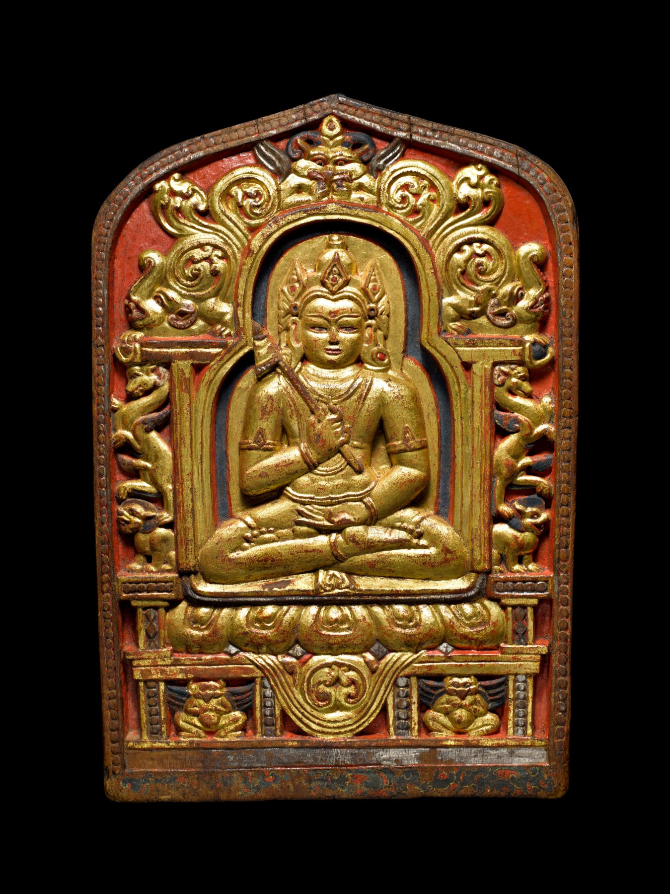 Votive Plaque of Sangpo Bumtri - Tibet - Artworks-Items - Carlton Rochell