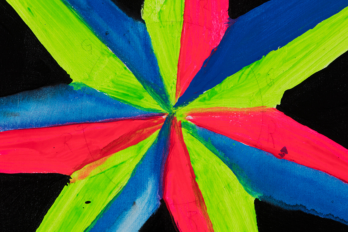 Chris Martin Seven Pointed Star, 2016