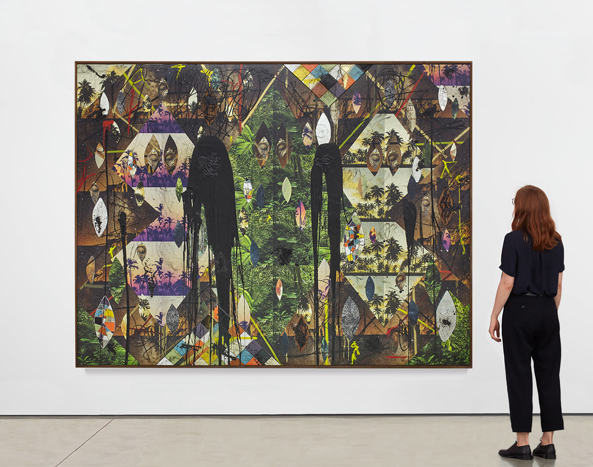 Rashid Johnson Untitled Escape Collage, 2018