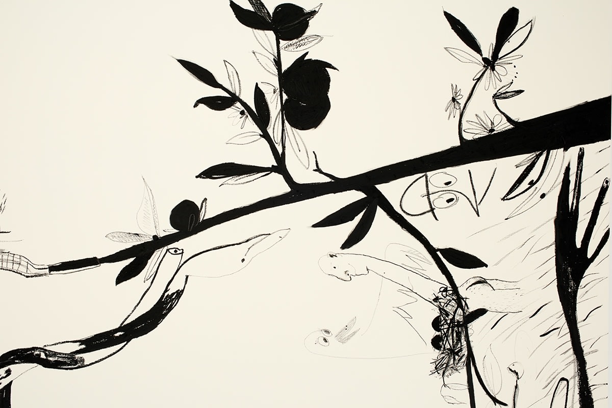 Calvin Marcus Automatic Drawing #6, 2015