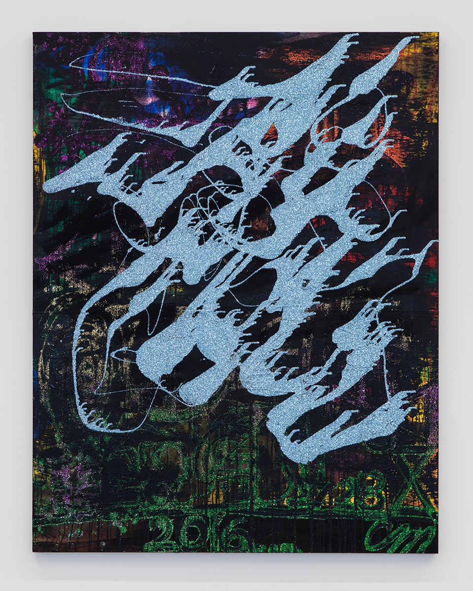 Chris Martin Untitled, 2016