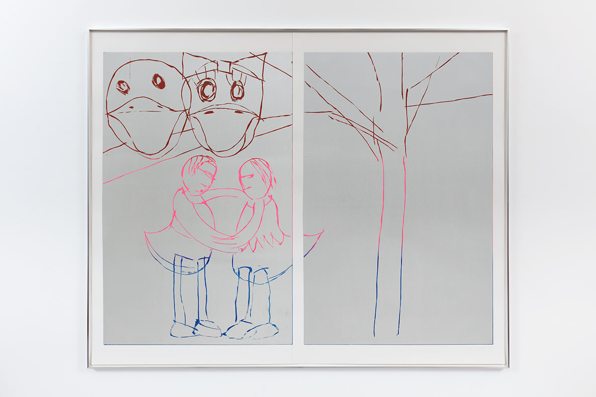 Andrea B&uuml;ttner Duck and Daisy, 2015
