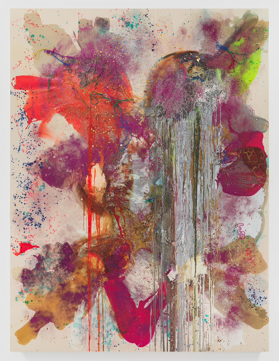 John Armleder Wild Cuckoo, 2014