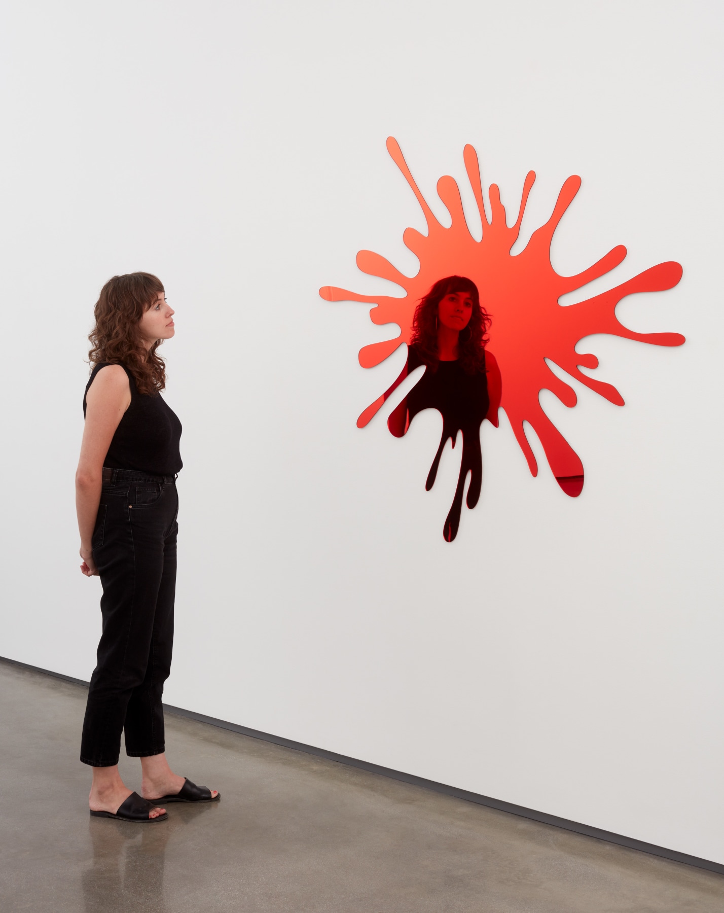 John Armleder Lash VI, 2019
