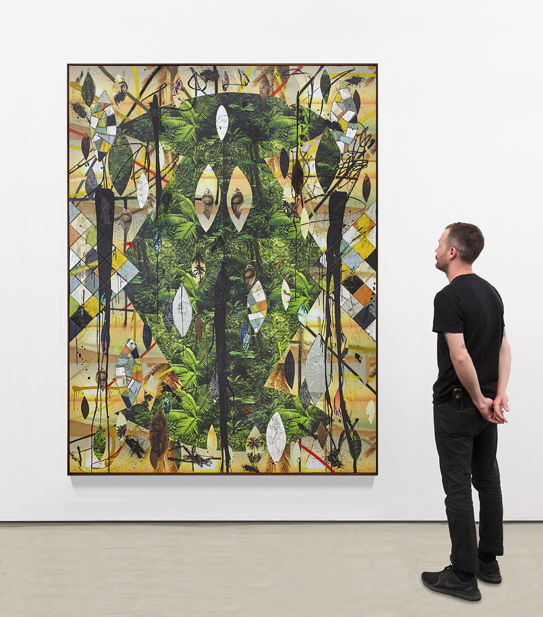 Rashid Johnson Untitled Escape Collage, 2018