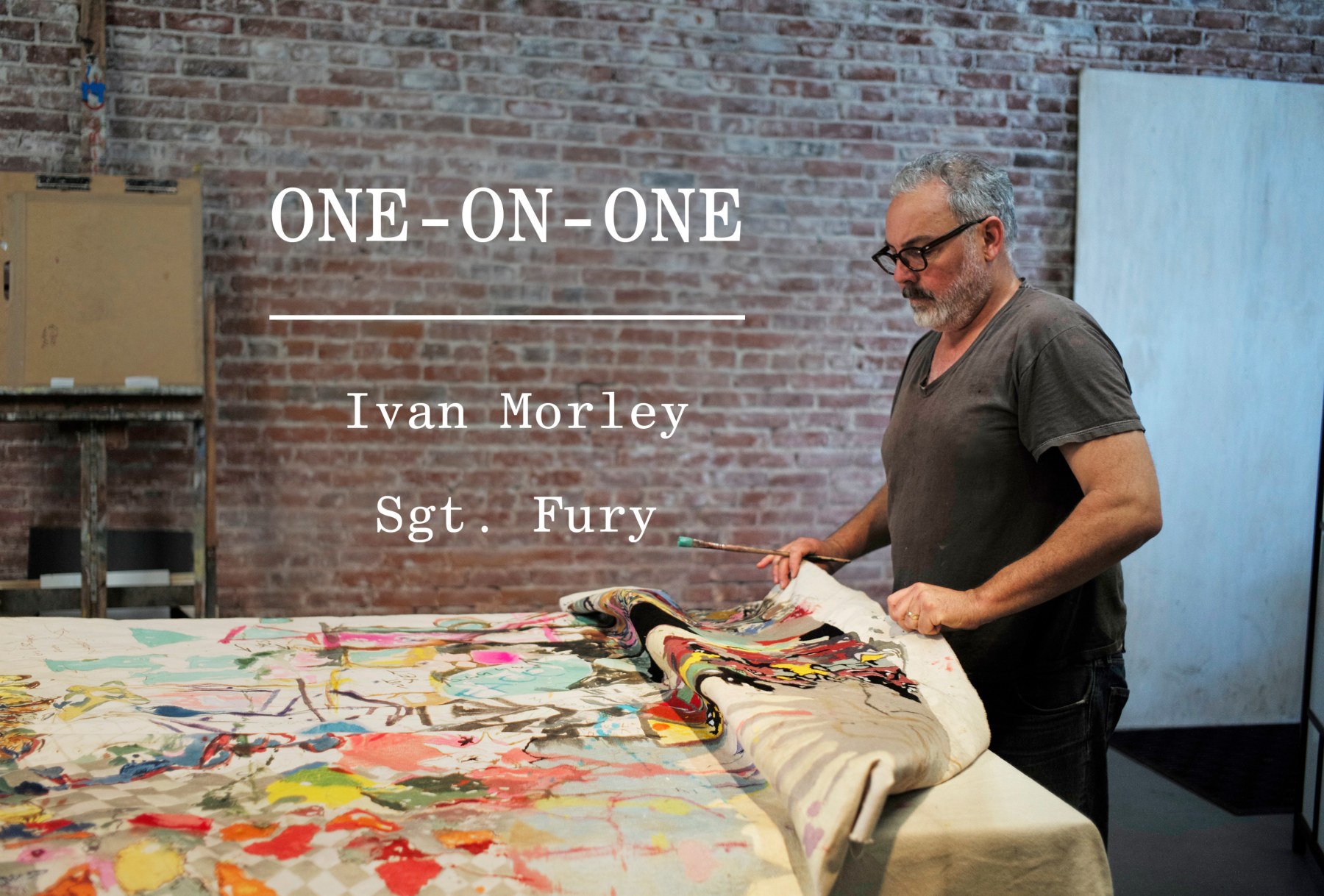 One-on-One: Ivan Morley - Sgt. Fury - Viewing Room - David Kordansky Gallery