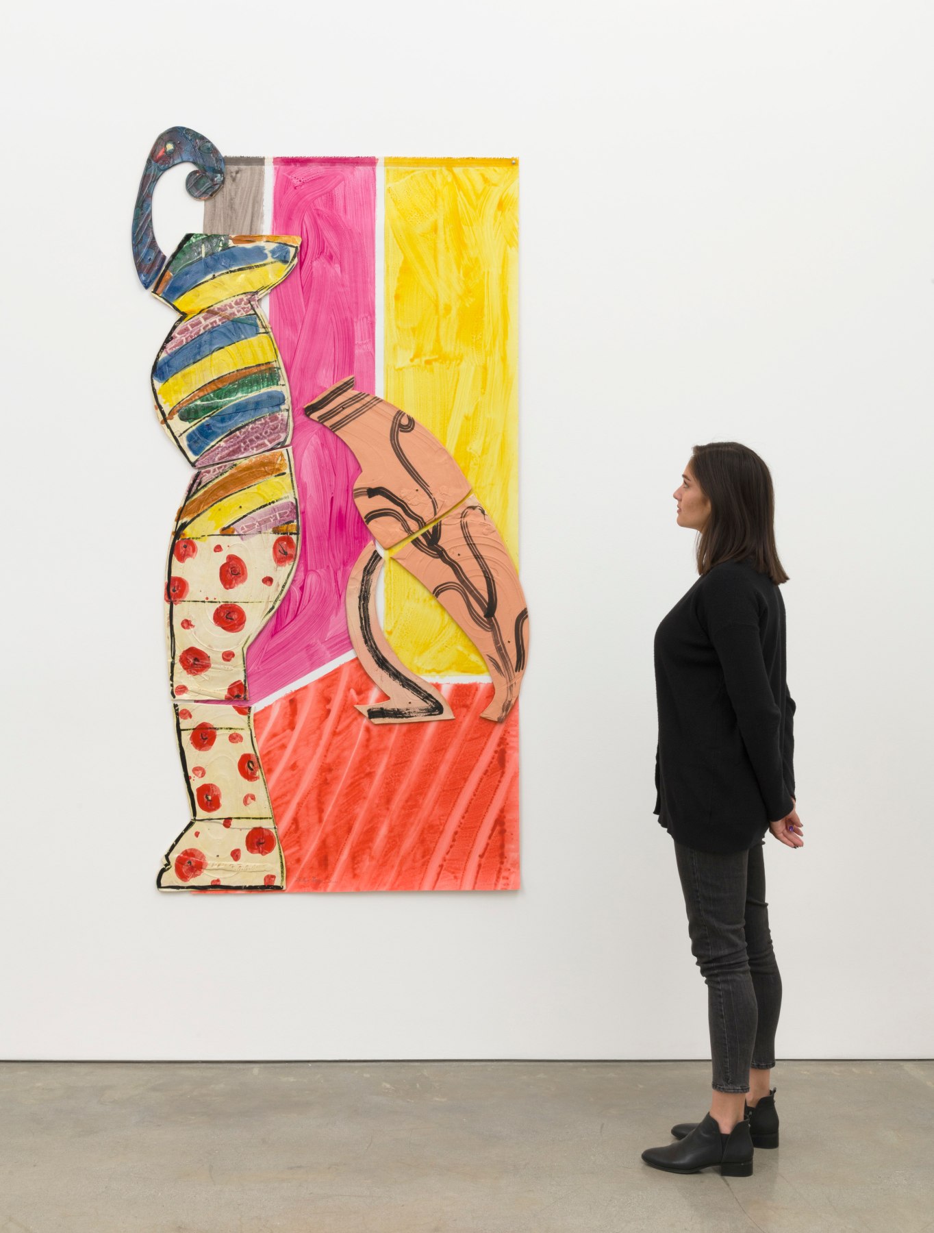 Betty Woodman Lady and Leaning Vase, 2011