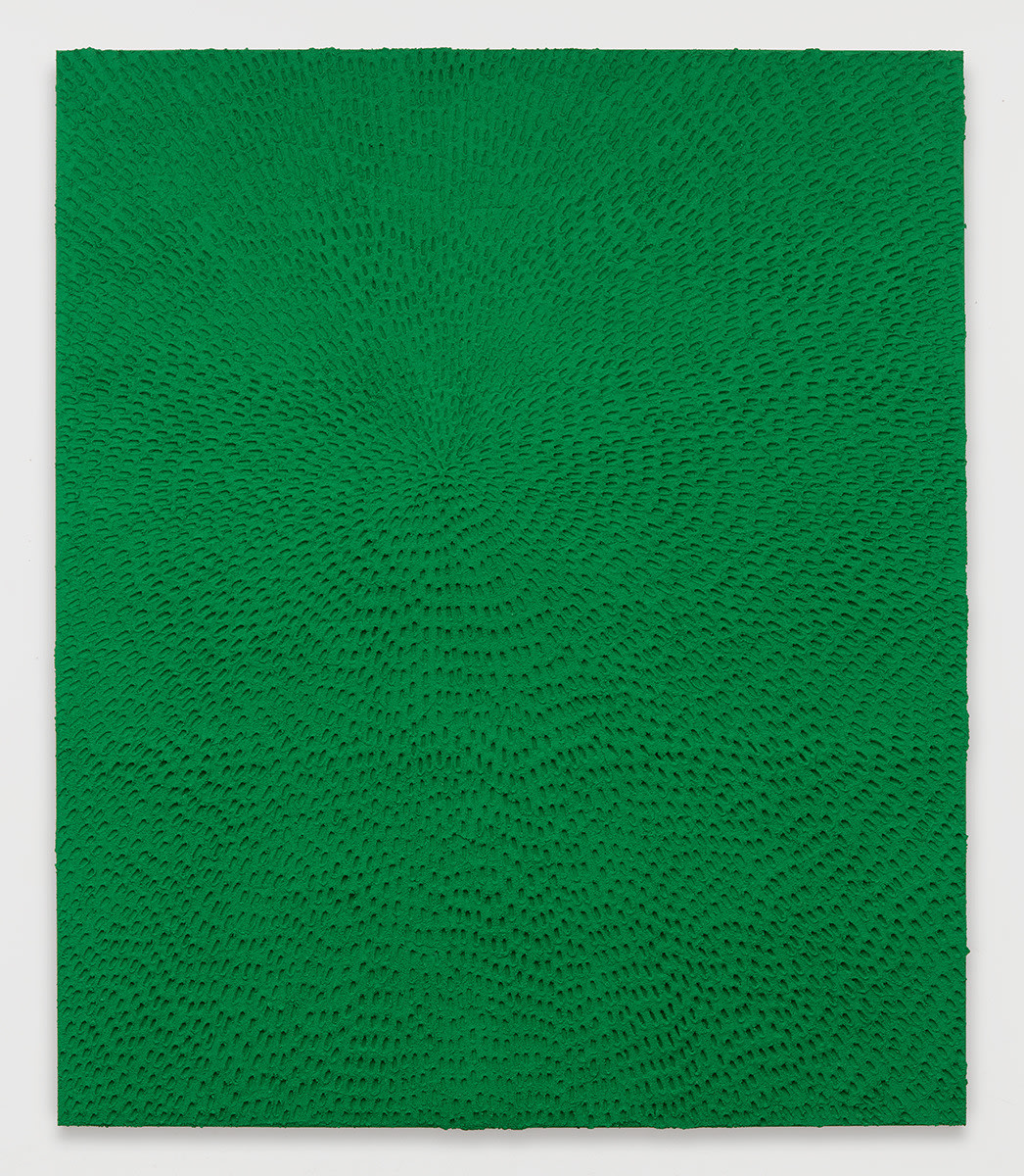 Jennifer Guidi Capitol Creek B (Green Sand SF #2G Mandala, Green Ground), 2017