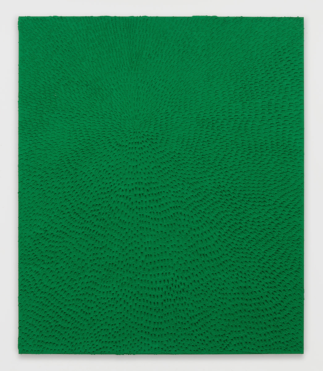 Jennifer Guidi Capitol Creek A (Green Sand SF #1G Mandala, Green Ground), 2017