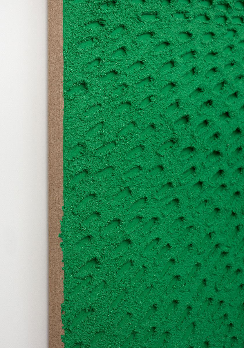 Jennifer Guidi Capitol Creek B (Green Sand SF #2G Mandala, Green Ground),&nbsp;2017