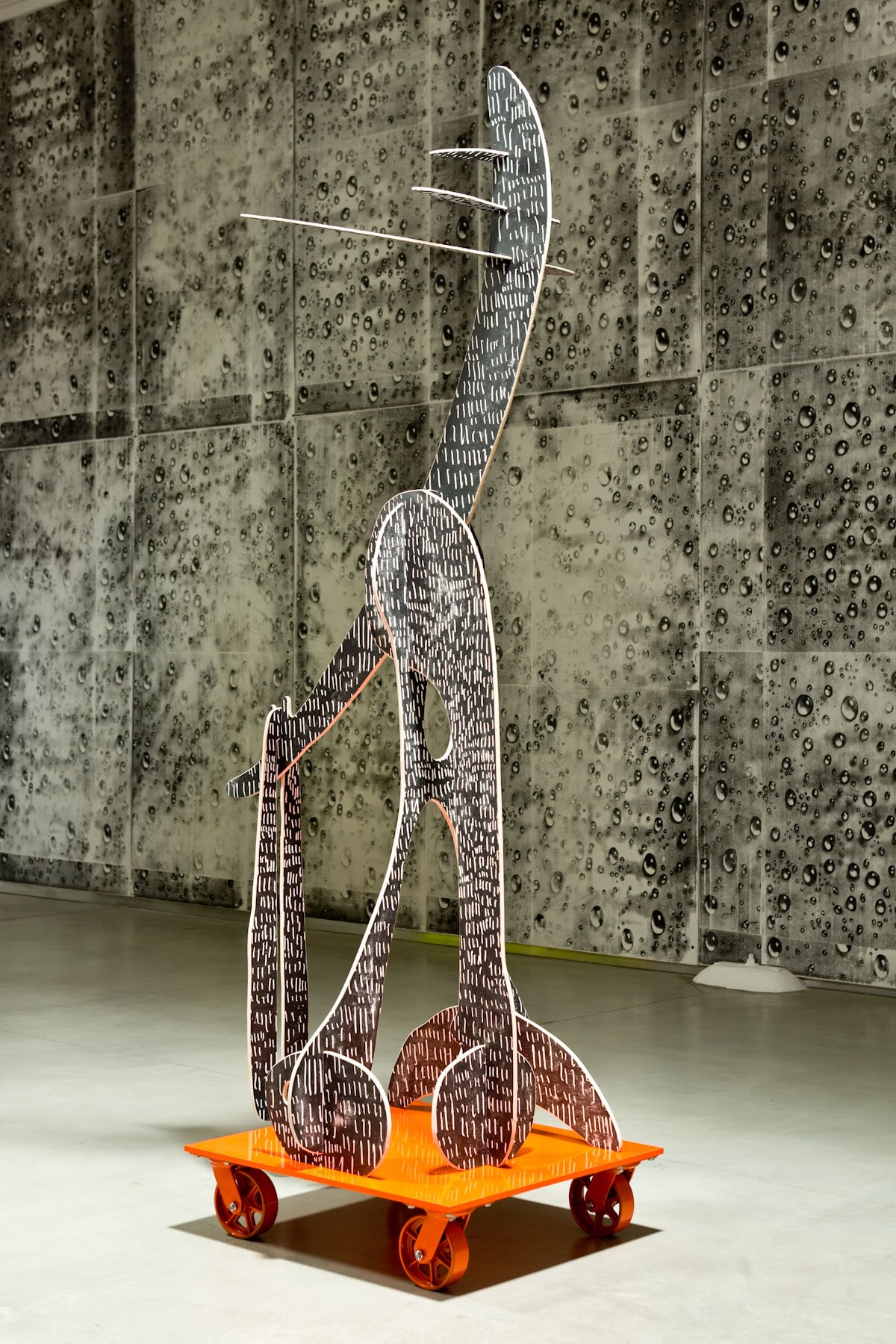 Aaron Curry The Monad Has Wheels (Elephant Boy), 2010