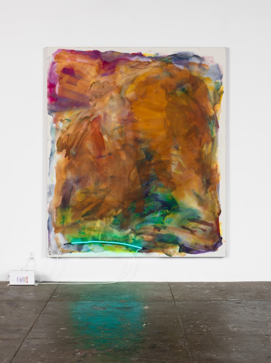 Mary Weatherford over Rose Hills, 2014