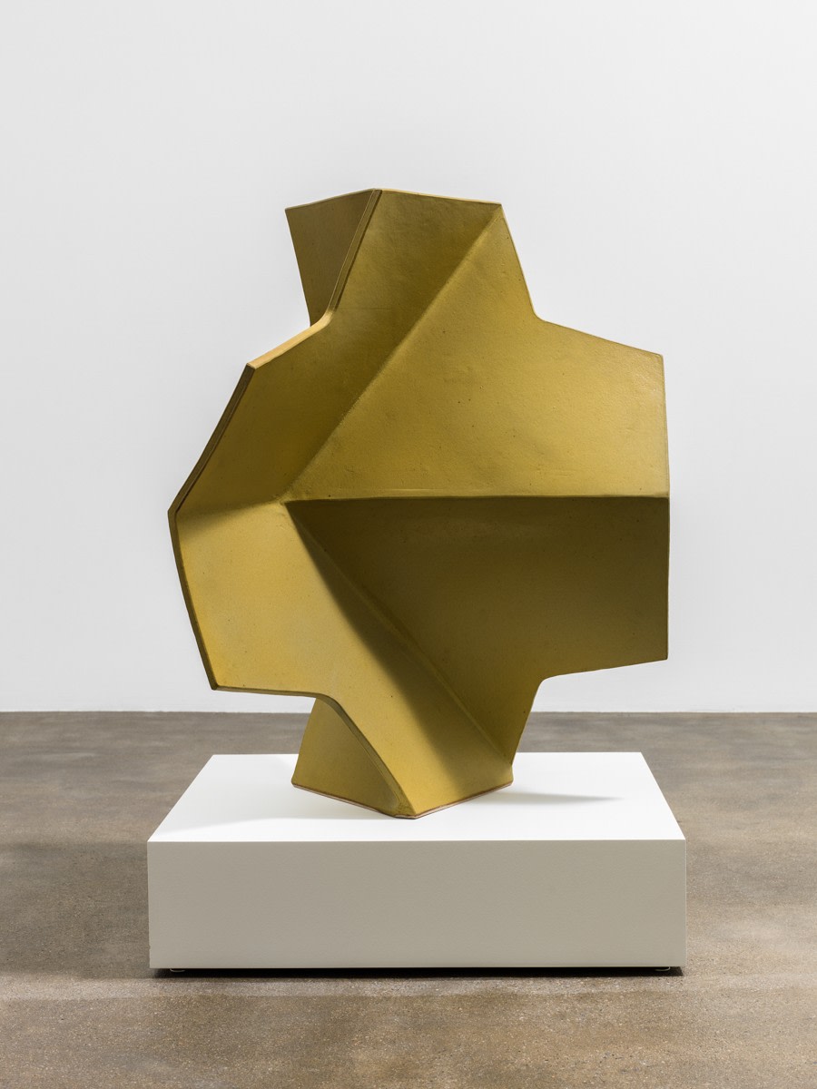 John Mason Folded Cross, Yellow-Gold, 2002