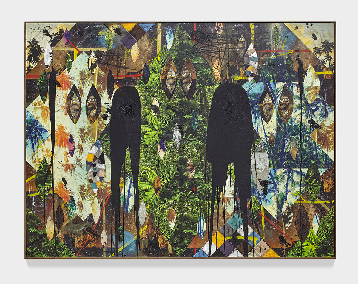 Rashid Johnson Untitled Escape Collage, 2018