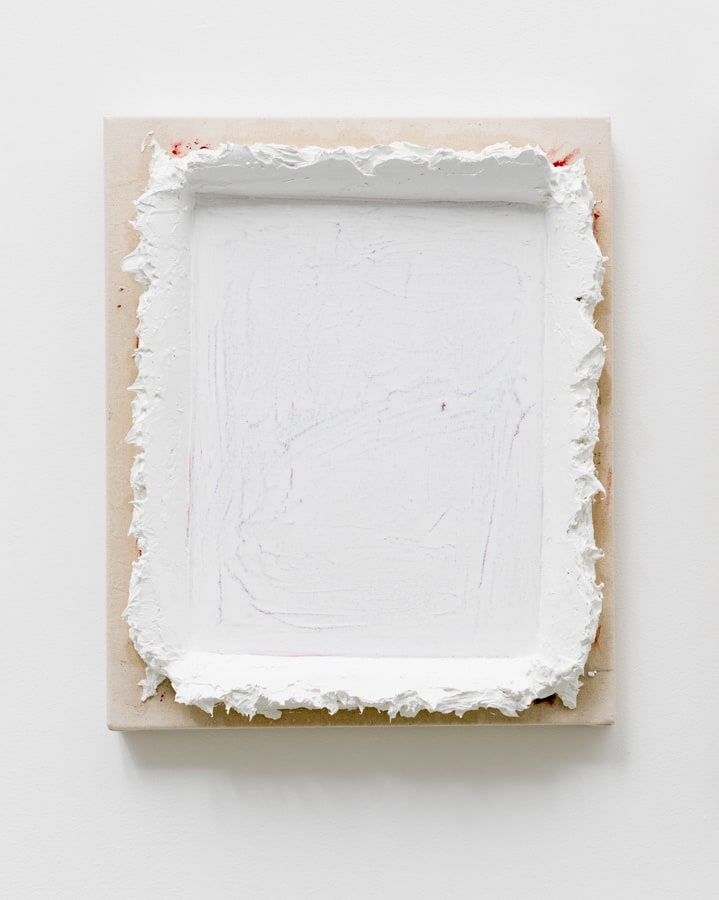 Andrew Dadson Untitled &ldquo;White/Red/Orange/Yellow/Green/Blue/Purple/Pink Re-stretched&rdquo;, 2013