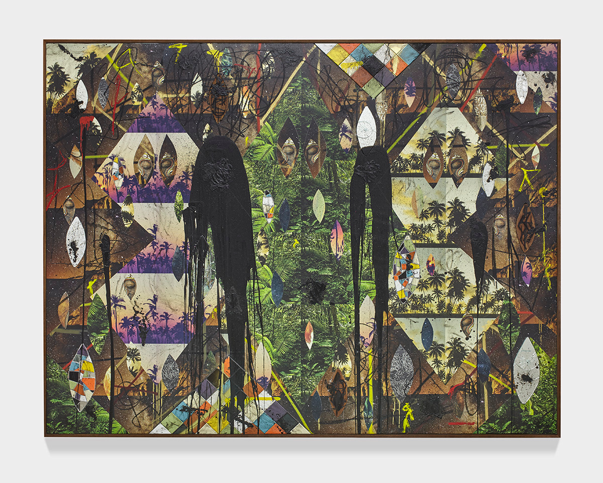 Rashid Johnson Untitled Escape Collage, 2018