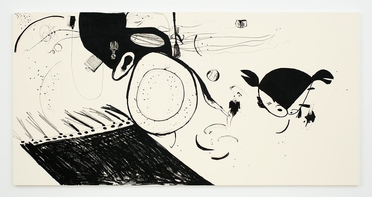 Calvin Marcus Automatic Drawing #4, 2015