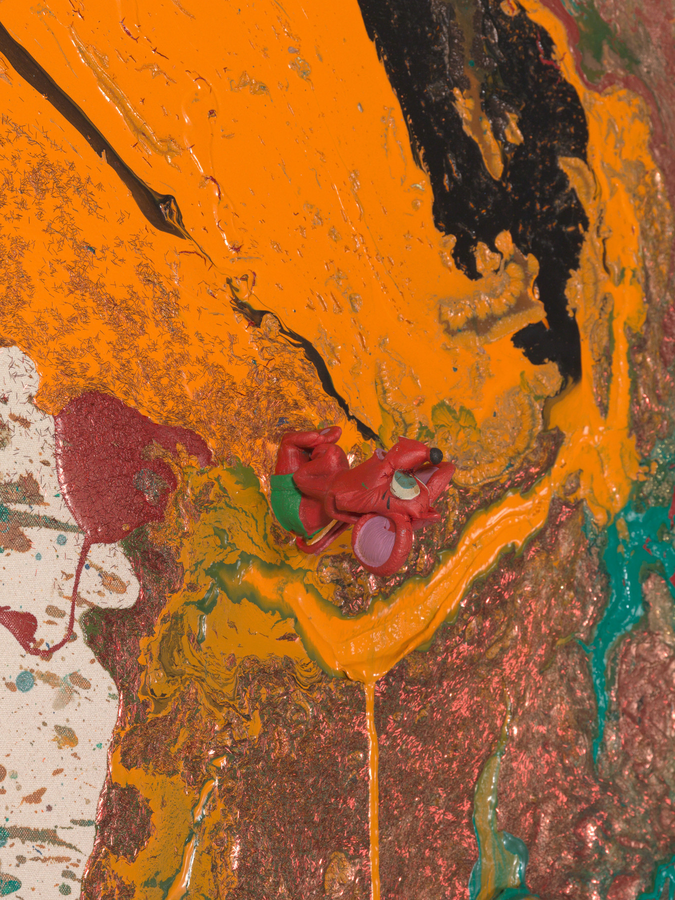 John Armleder Quibble, 2018