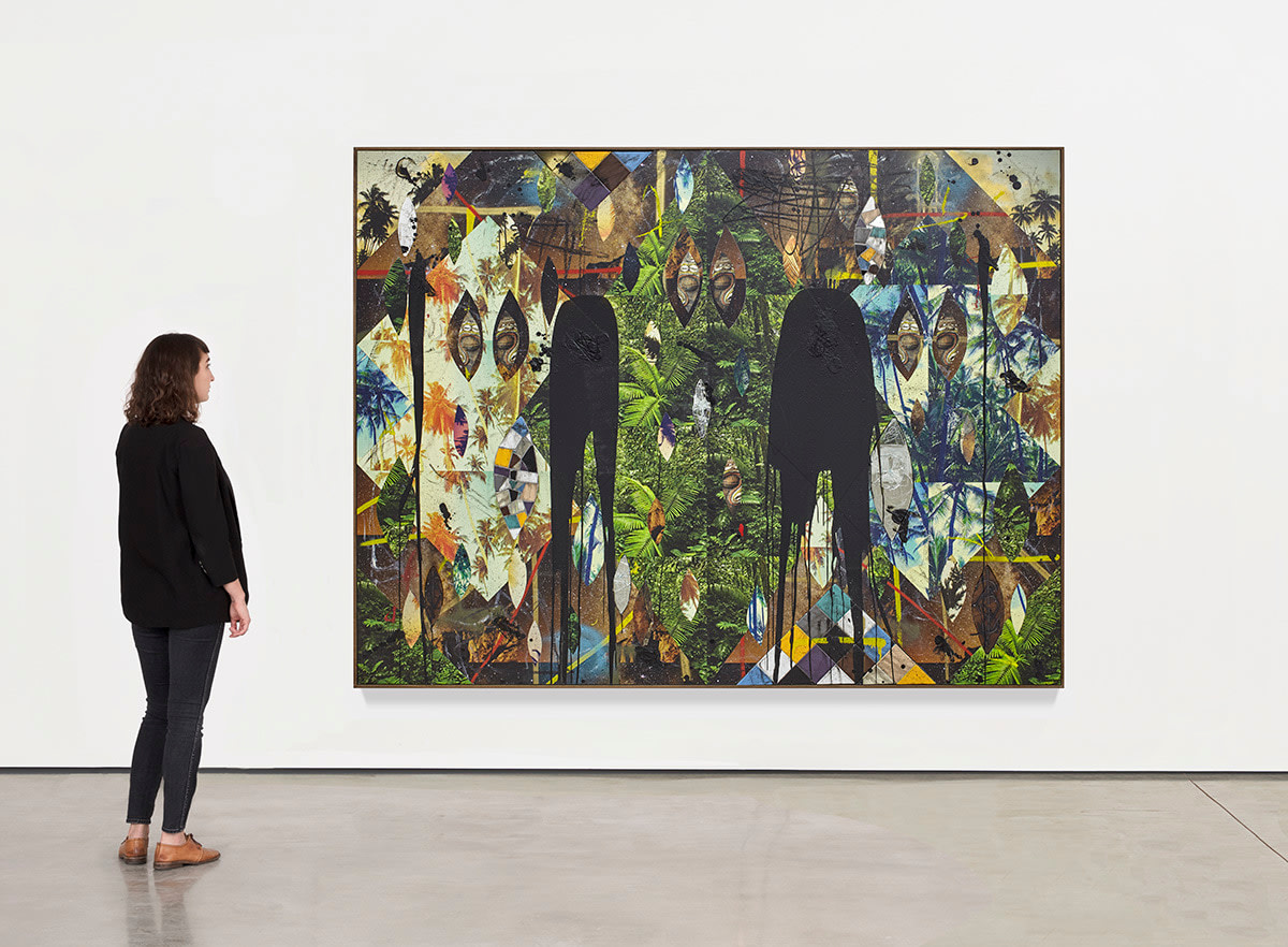 Rashid Johnson Untitled Escape Collage, 2018