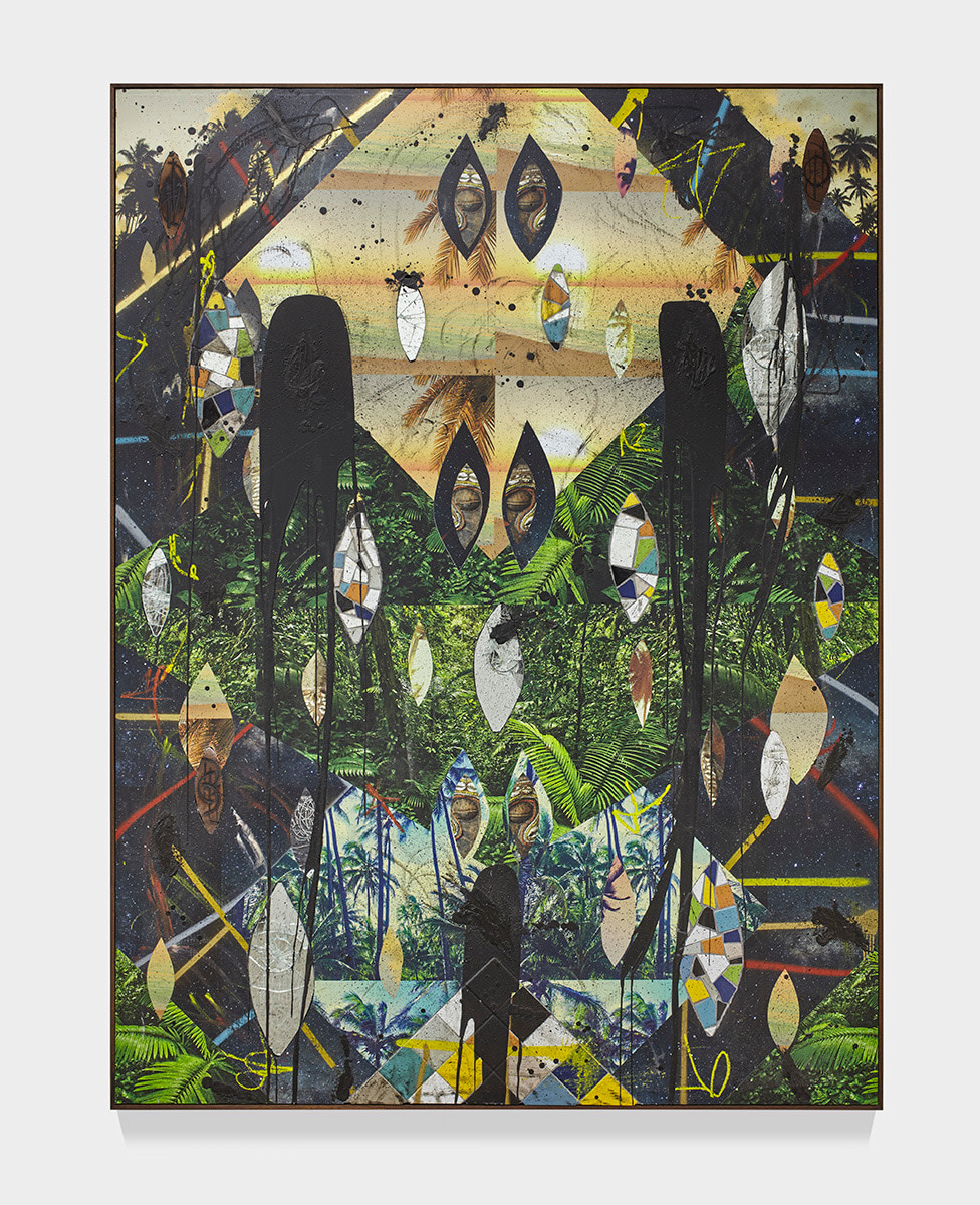 Rashid Johnson Untitled Escape Collage, 2018