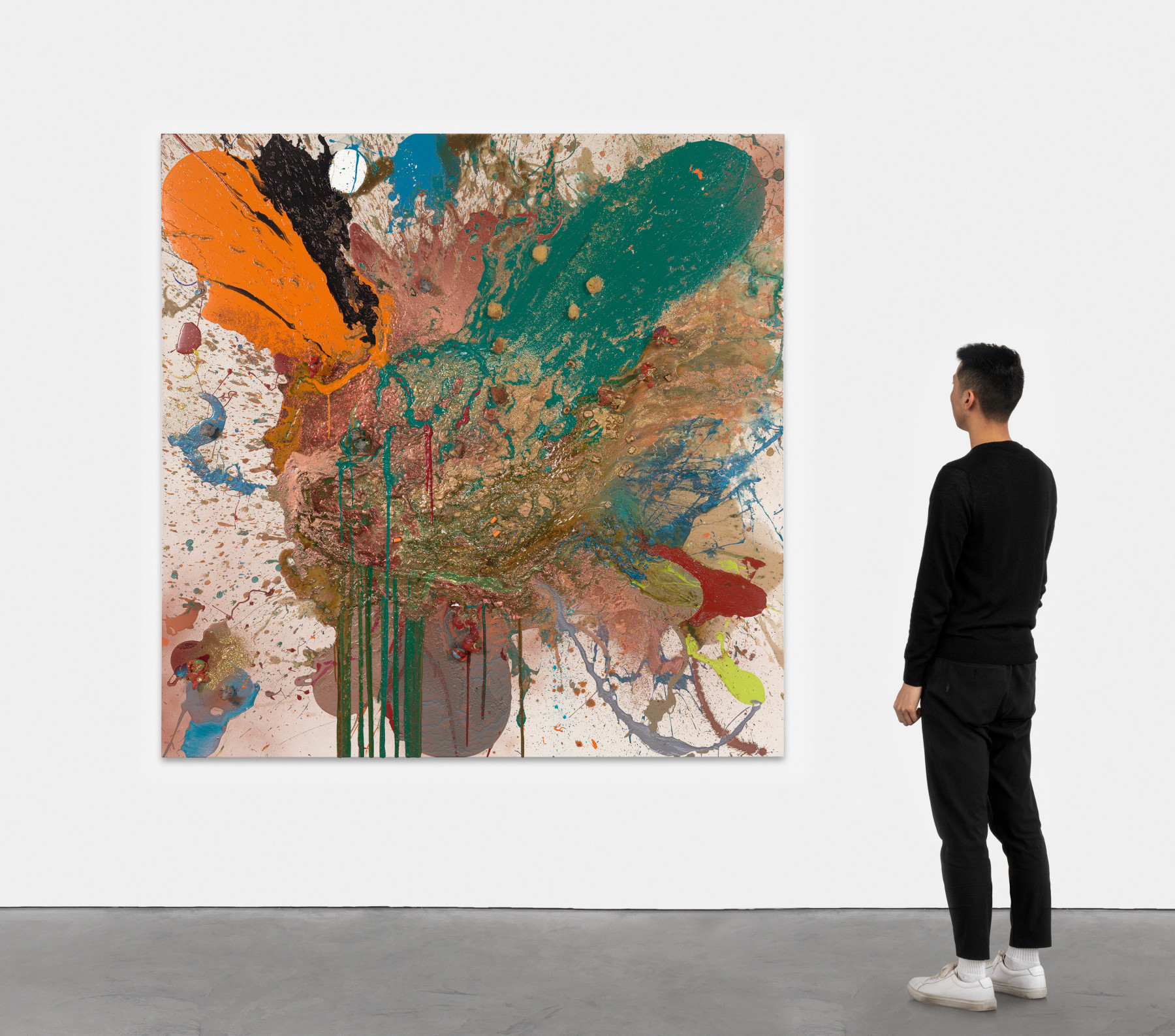 John Armleder Quibble, 2018