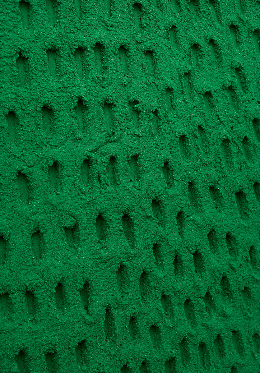 Jennifer Guidi Capitol Creek A (Green Sand SF #1G Mandala, Green Ground),&nbsp;2017