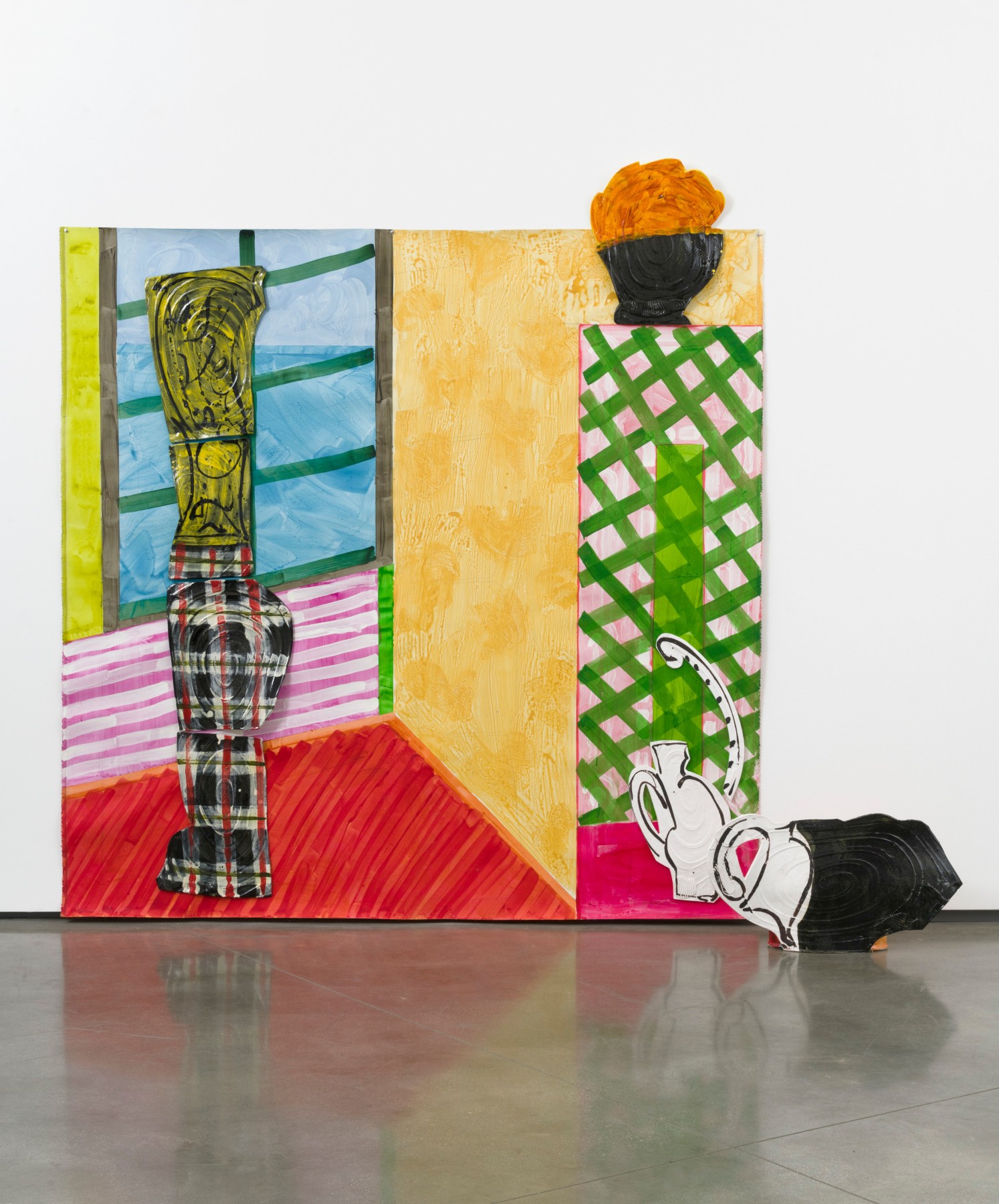 Betty Woodman Bedroom with Lattice, 2009