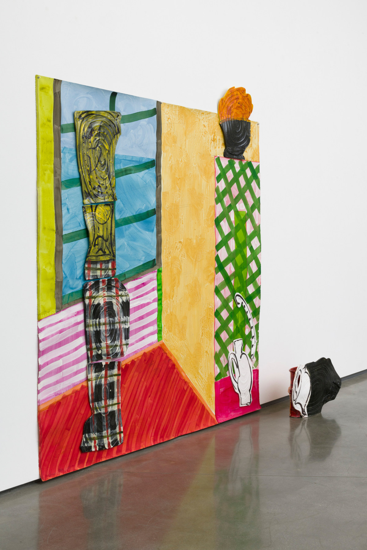 Betty Woodman Bedroom with Lattice, 2009