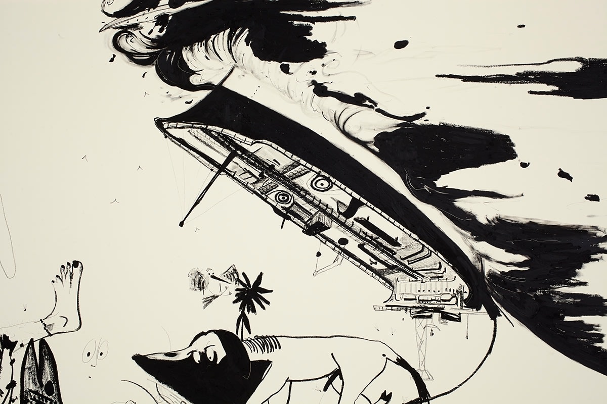 Calvin Marcus Automatic Drawing #16, 2015