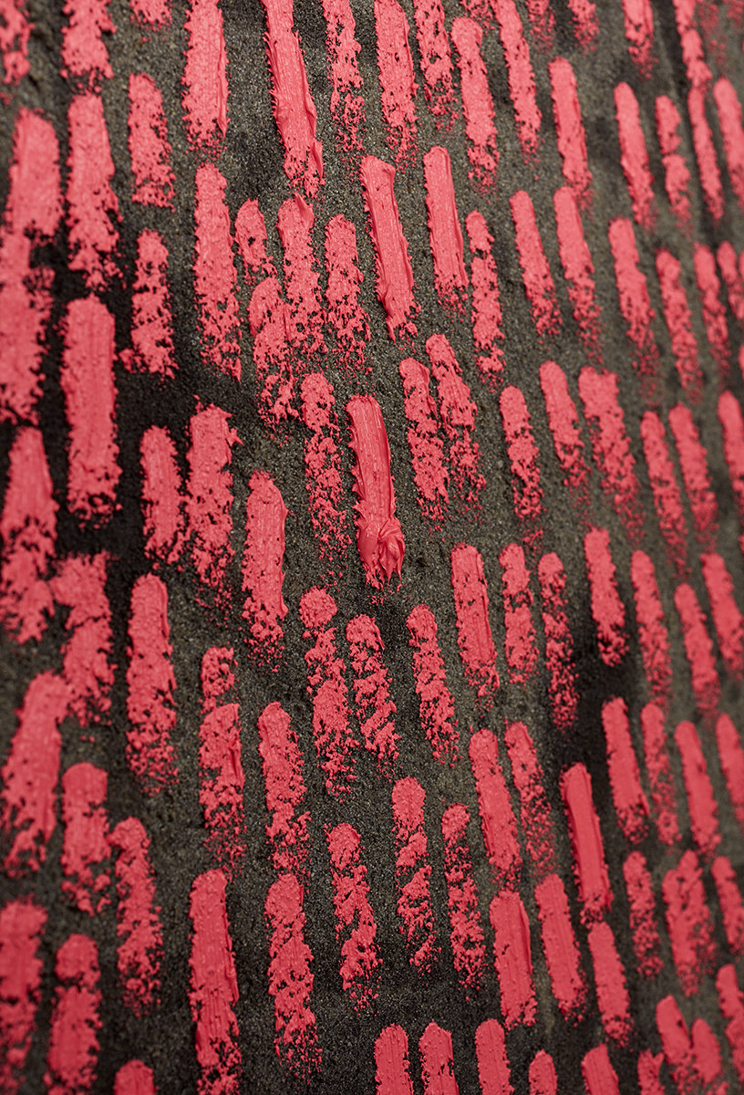 Jennifer Guidi Seen In Stillness (Universe Mandala SF #5G, Rose, Black Sand),&nbsp;2017