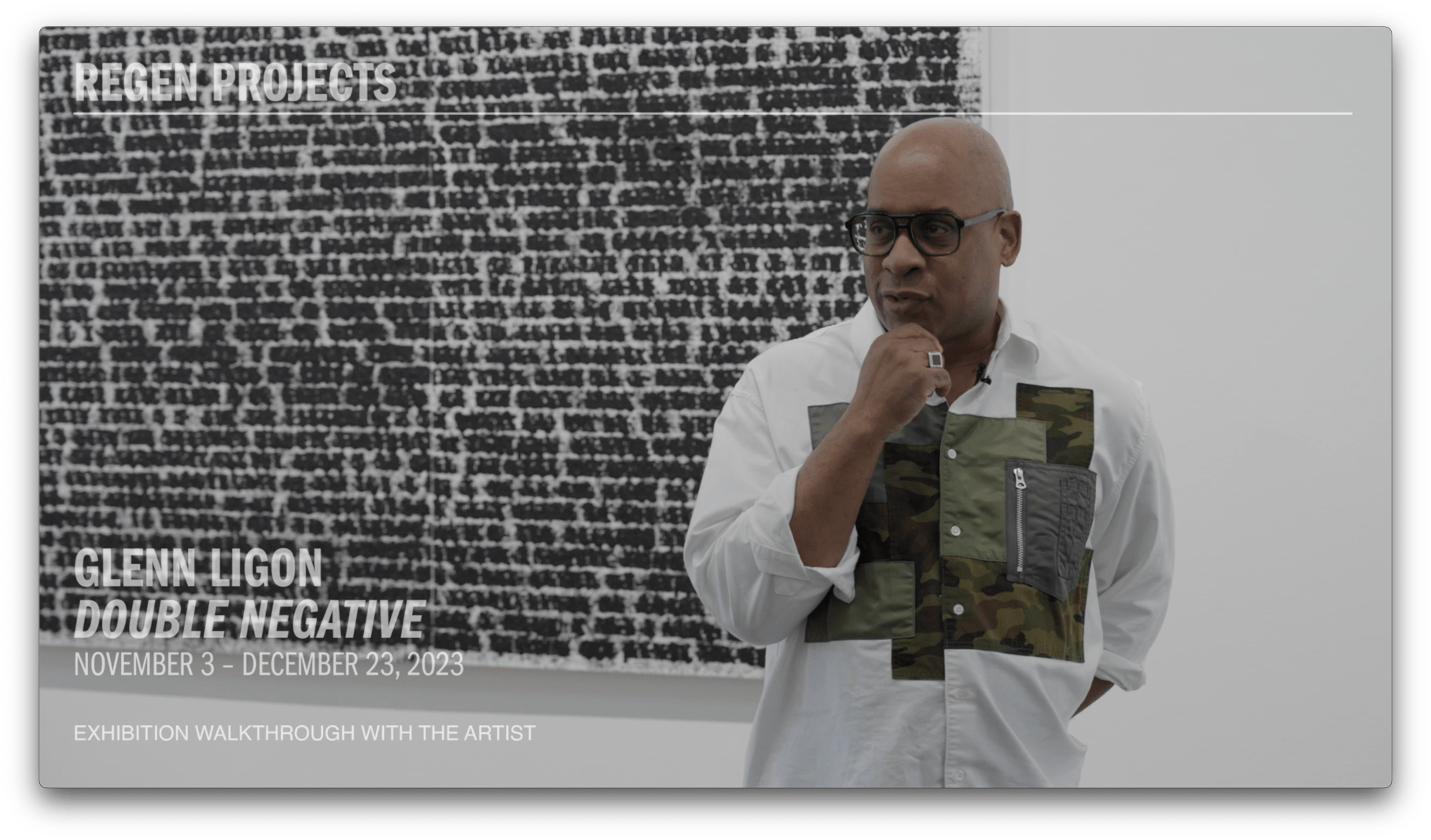 Glenn Ligon - DOUBLE NEGATIVE Press