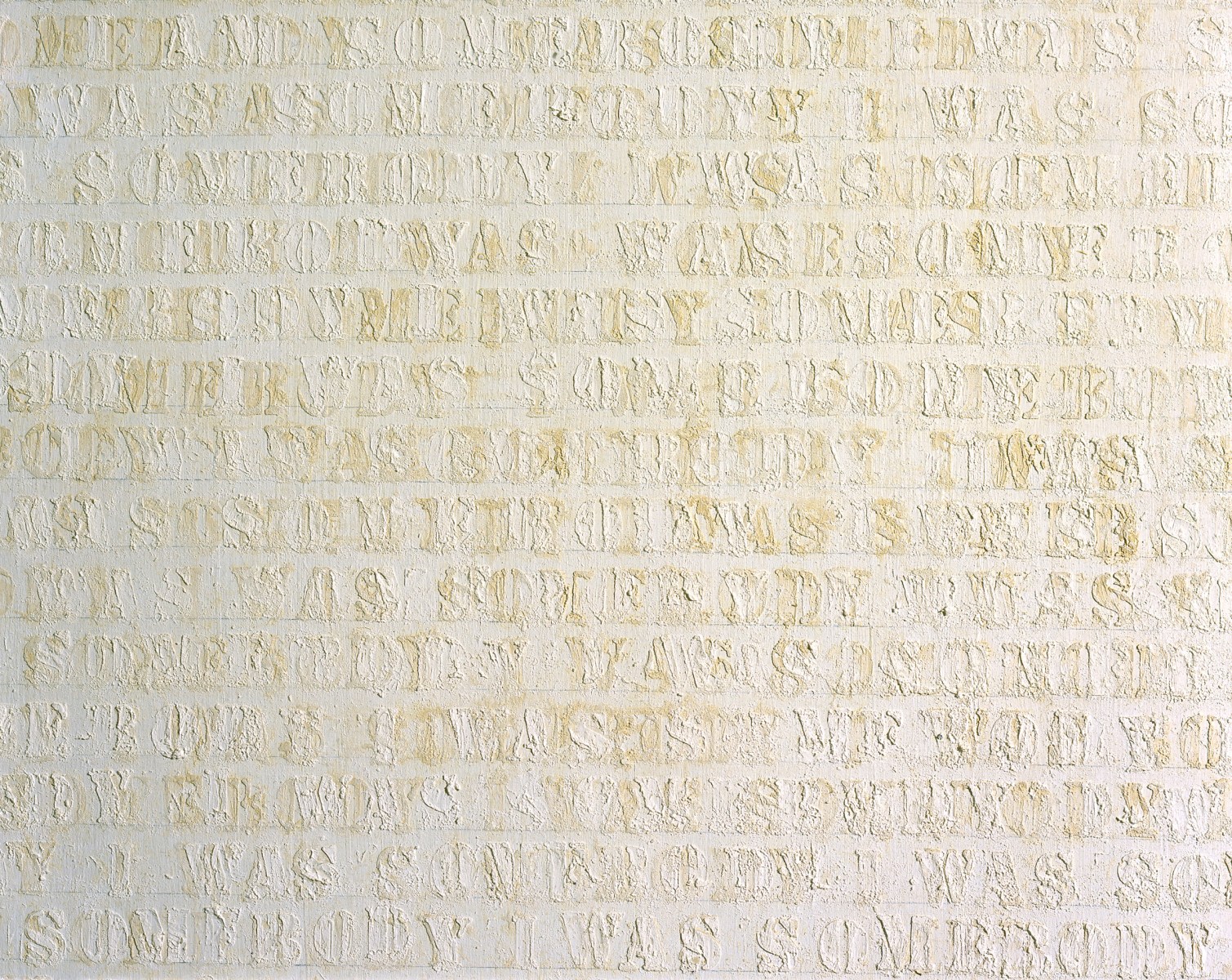 Glenn Ligon - I was somebody
