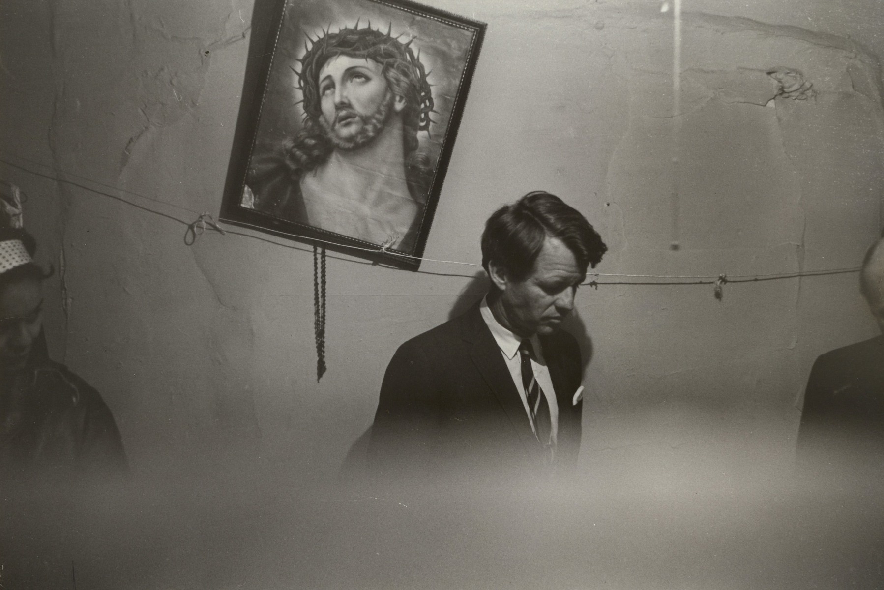 Fred W. McDarrah- Robert Kennedy in Slum Apartment