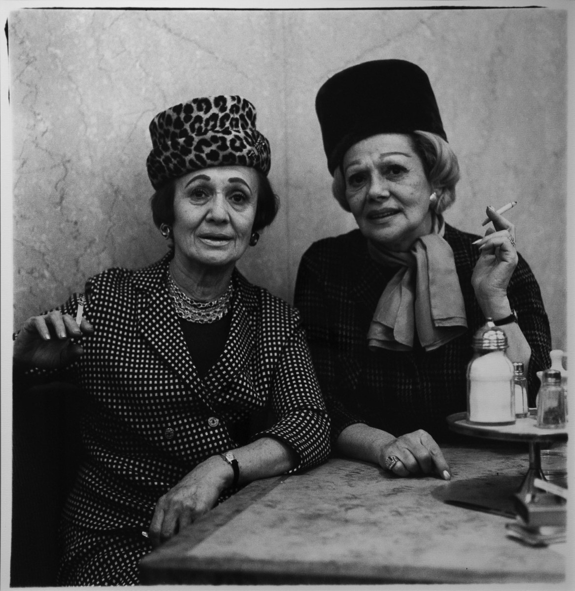 Diane Arbus- Two Ladies at the Automat