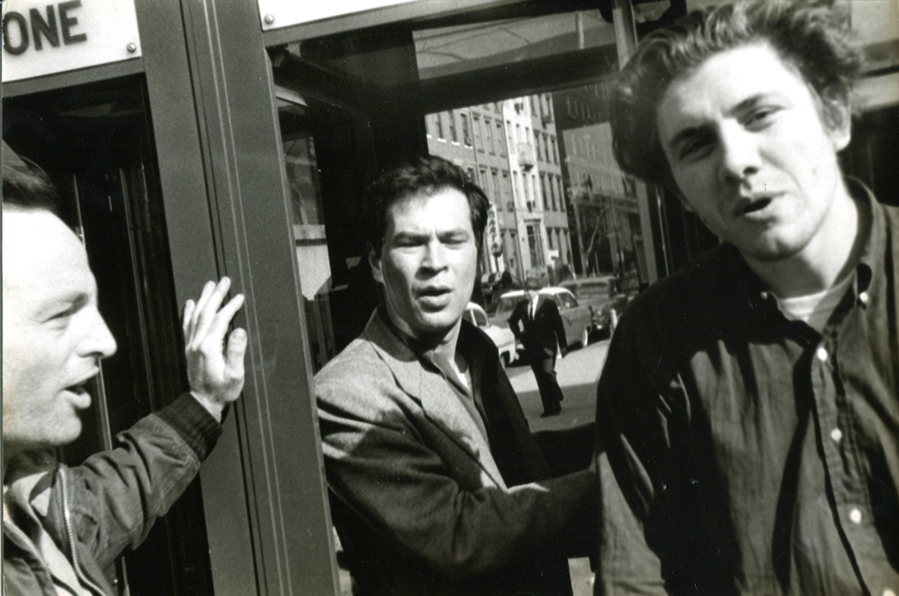 Fred W. McDarrah, Al Held, Peter Sander, and Max Spoerri