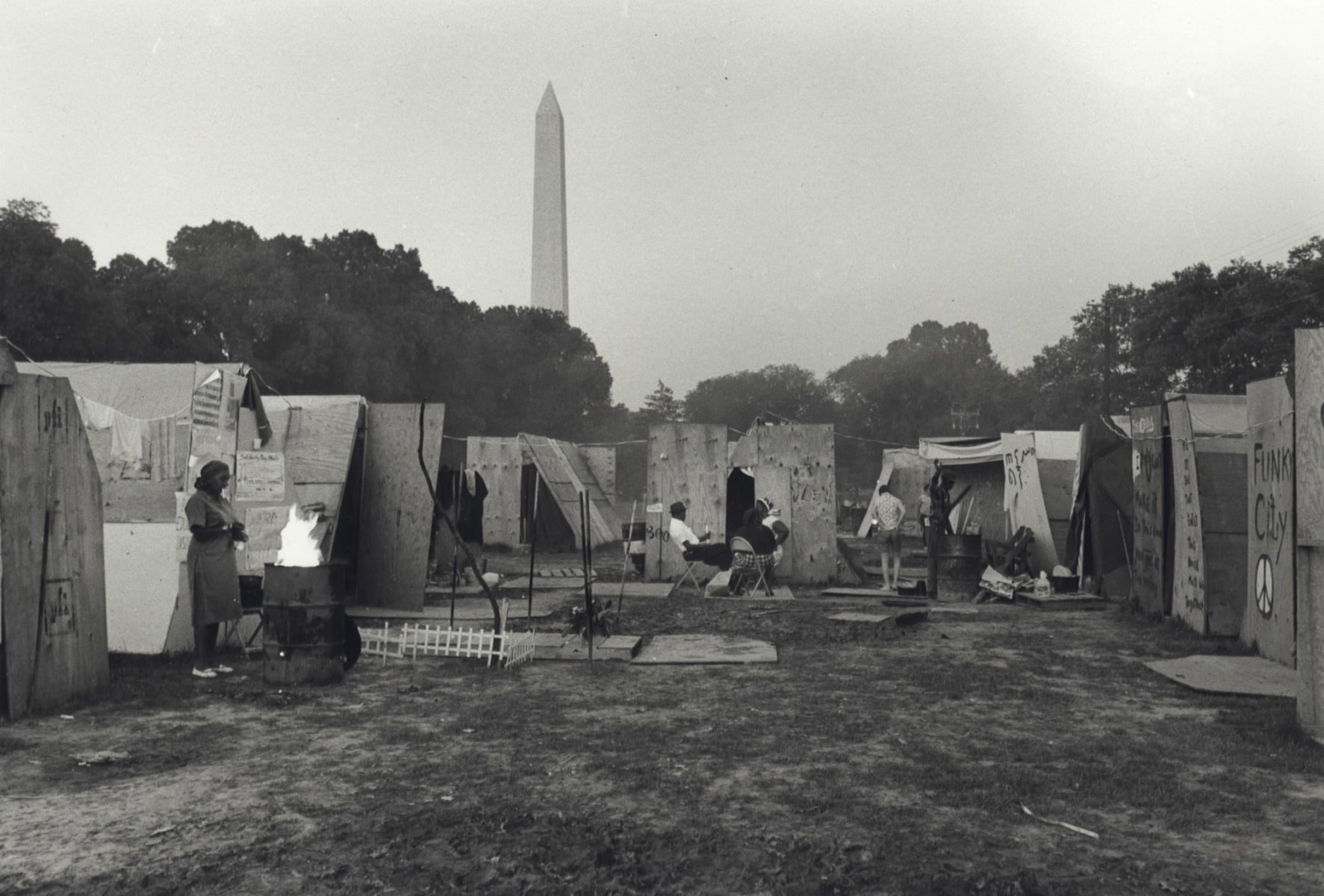 Jill Freedman: Resurrection City - Exhibitions - Steven