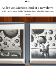 ANDRE VON MORISSE End of a New Dawn;  MEER 23 May 2023
