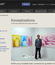 KUNST nummer 4, Andre von Morisse Konseptmaleren, August 2013 by Anne Marit Muri