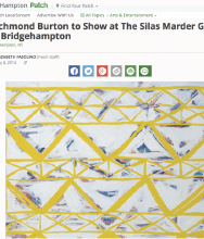 EAST HAMPTON PATCH | Richmond Burton to Show at The Silas Marder Gallery in Bridgehampton by Elizabeth Fasolino