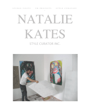 Natalie Kates, Style Curator Inc. An Interview with ANTHONY MILER, April 19, 2013