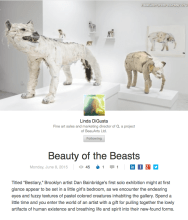 BEAUTY &amp; THE BEASTS by Linda DiGusta, June 8, 2015