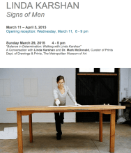 PRESS RELEASE  |   LINDA KARSHAN Signs of Men
