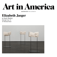 Elizabeth Jaeger in Art in America