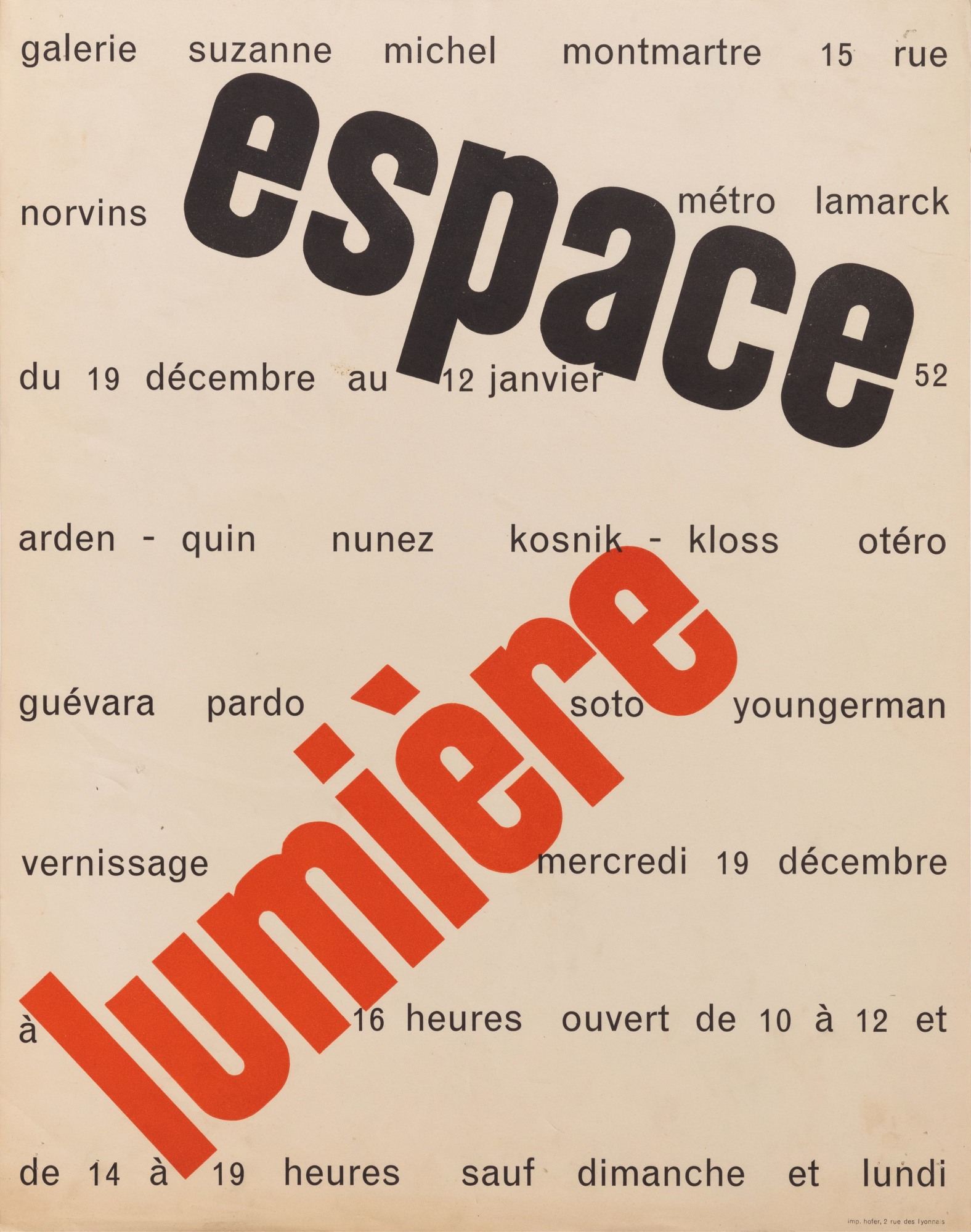 Jack Youngerman - A Selection of 17 Posters - Exhibitions