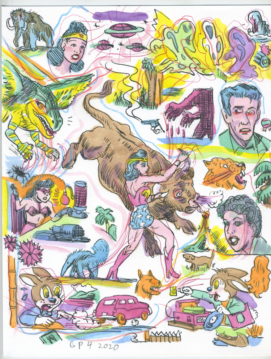 Gary Panter - Artists - Fredericks & Freiser