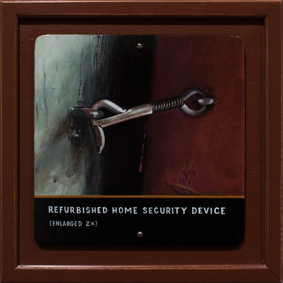 Tony May  Refurbished Home Security Device (Enlarged x2)  2021