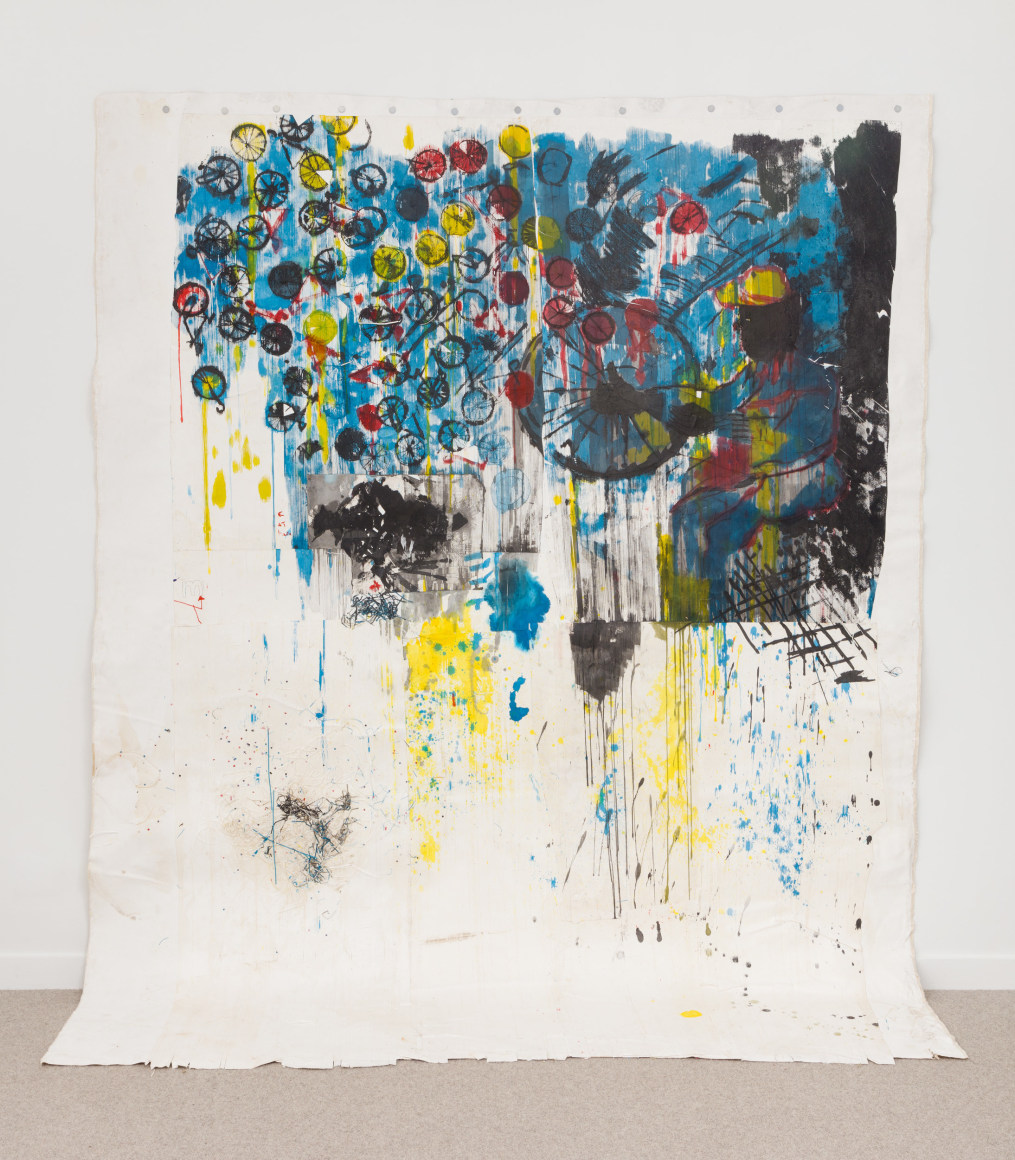 Mukanya repairs, 2018 Mixed media (Kuchekacheka)