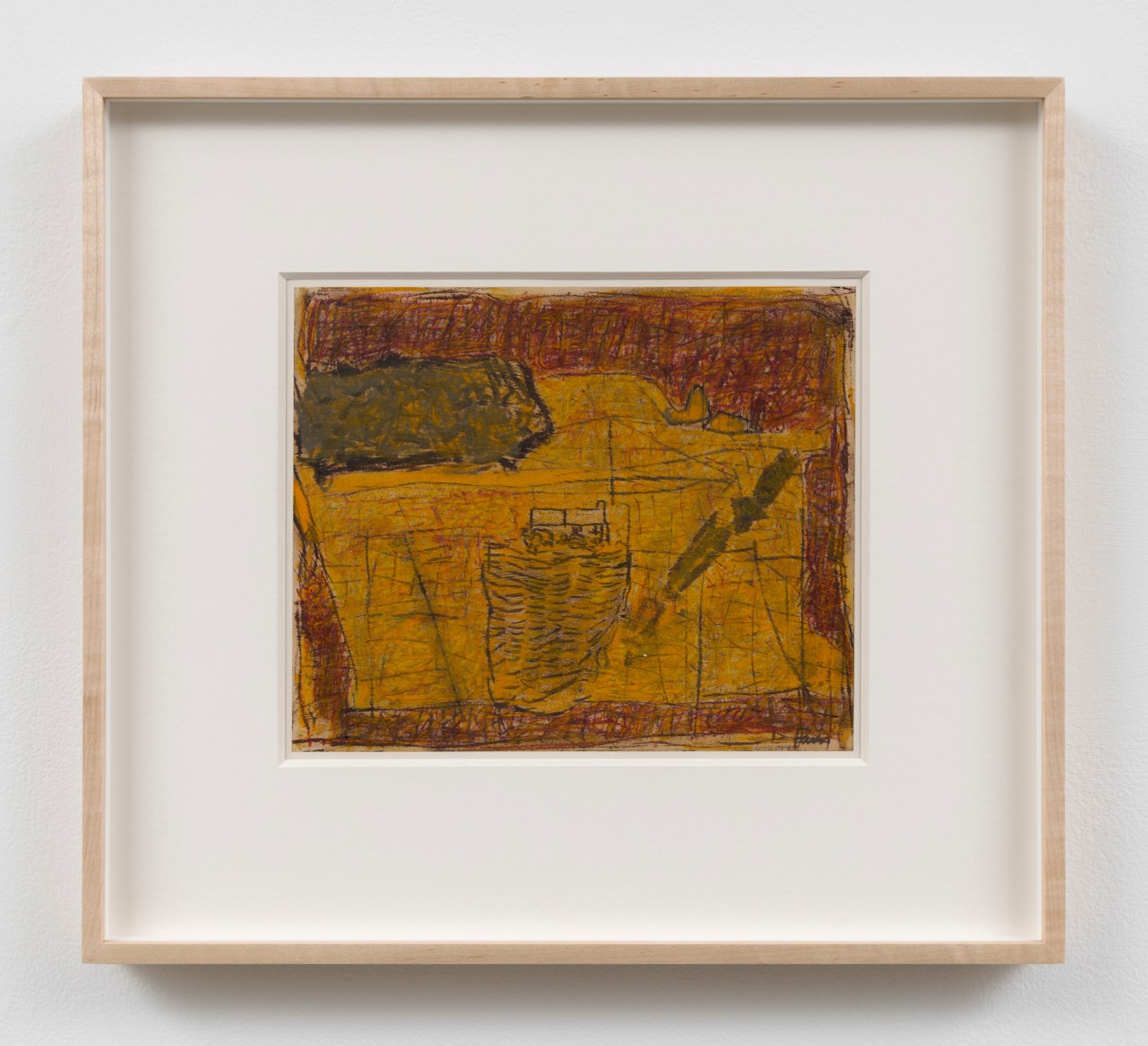 abstract landscape drawing