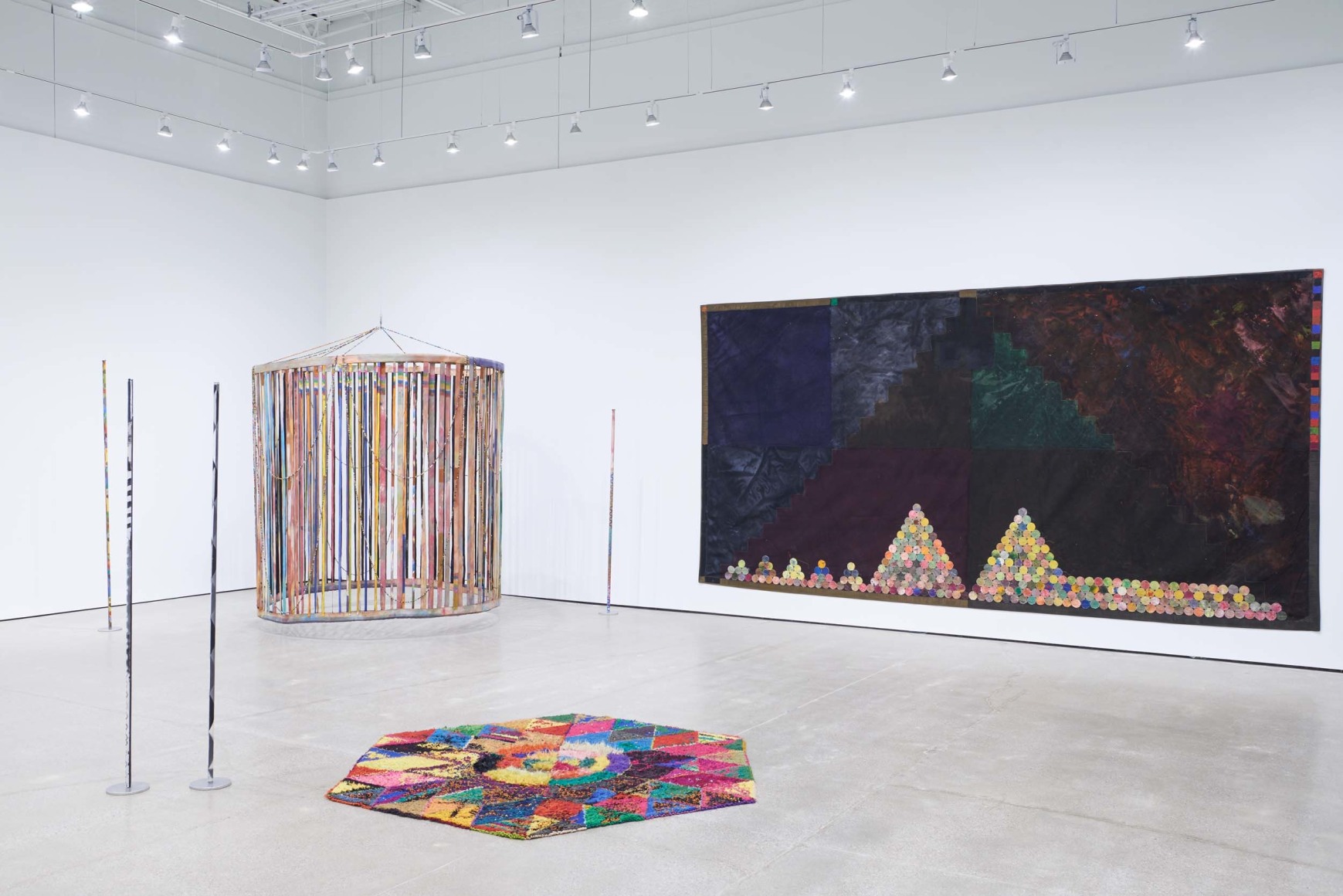 Alan Shields: A Different Kind of Painting, 2017-2018, Columbus College of Art & Design, Columbus , OH, Photo by Stephen Takacs                                        